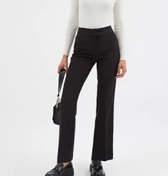 George Black Stretch Bootcut Trousers