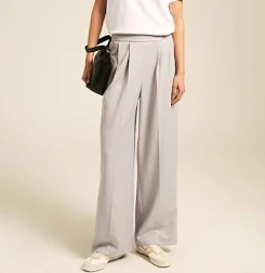New Look Tailored Wide‑Leg Trousers